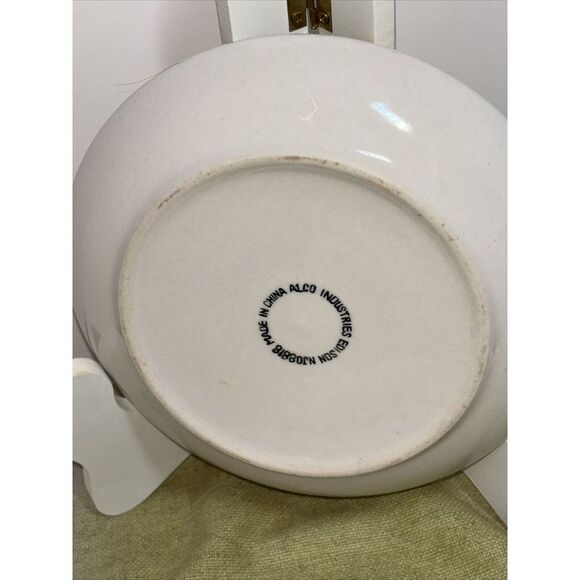Rooster Plates Alco Industries Set of 2 Plates 7 1/4 inches Bread Salad Dessert - Picture 5 of 6